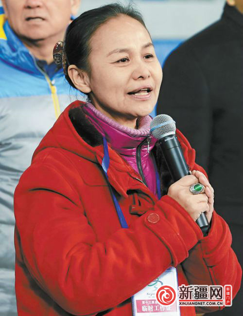 冬运会开幕式执行导演,二炮文工团原副团长余大鸣(陈星宇摄)